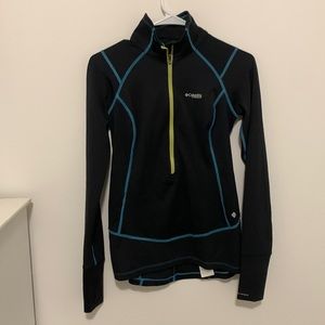 Columbia titanium quarter zip